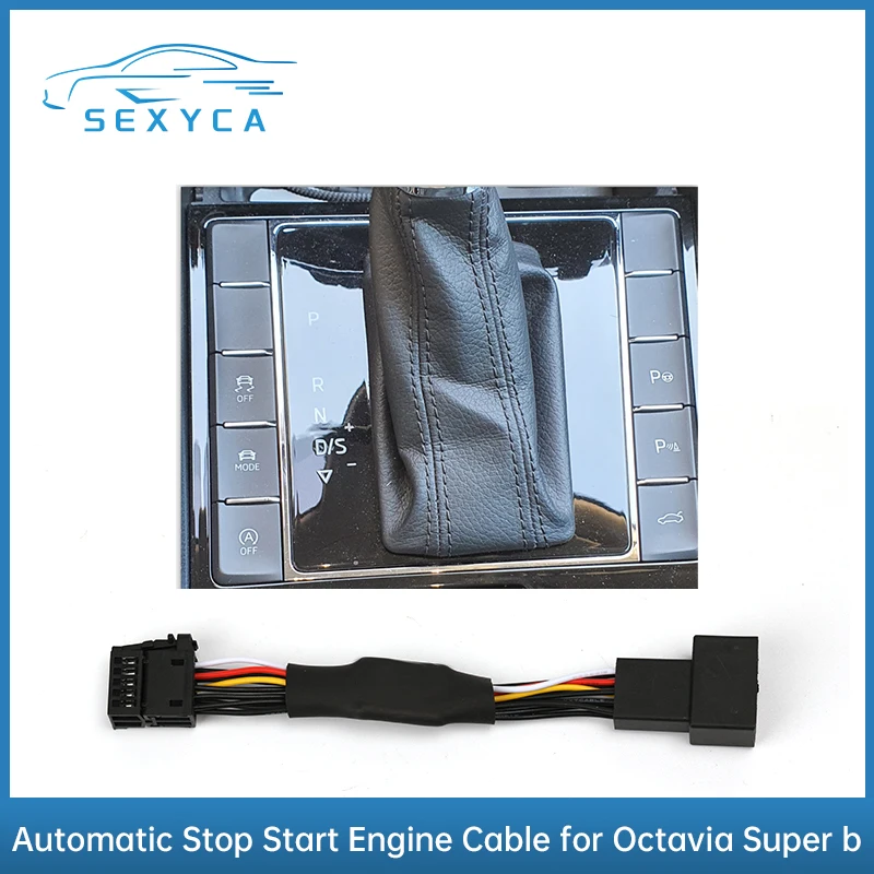 For Skoda Super B  Automatische Start Stop Motor Systeem Adapter Start Stop Apparaat Sensor cable plug For Skoda Superb цена и фото