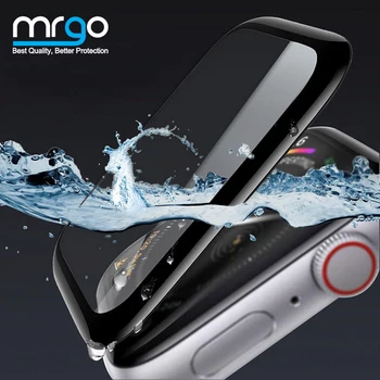 

HD Screen protector For Apple Watch Series 3 2 1 42MM 38MM Protective For Apple Watch Glass 5 4 44MM 40MM ( Not Tempered Glass )