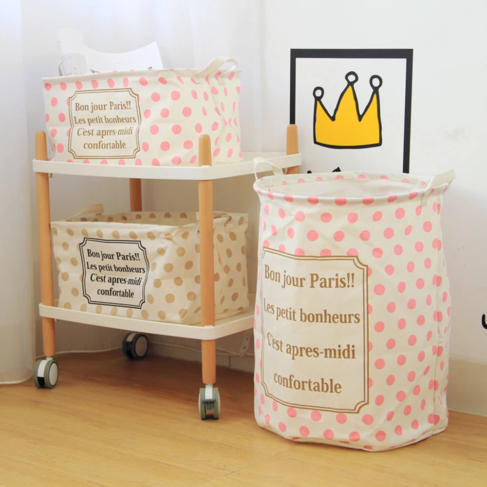 

New Ins Series Storage Bucket Household Items Finishing Baskets Laundry Barrels Nordic Style Hamper Storage Bucket 20