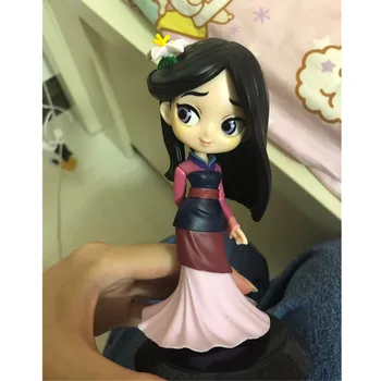 

Disney Q Edition Hua Mulan Doll Gift Desk Model Furnishing Articles GK Cake Baking Decoration Action Figure Collection M4936