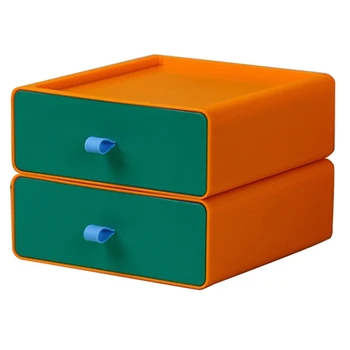 

Large Capacity Makeup Drawer Organizer Holder Cosmetic Storage Box Desktop Sundries for Brush Desktop Organizer