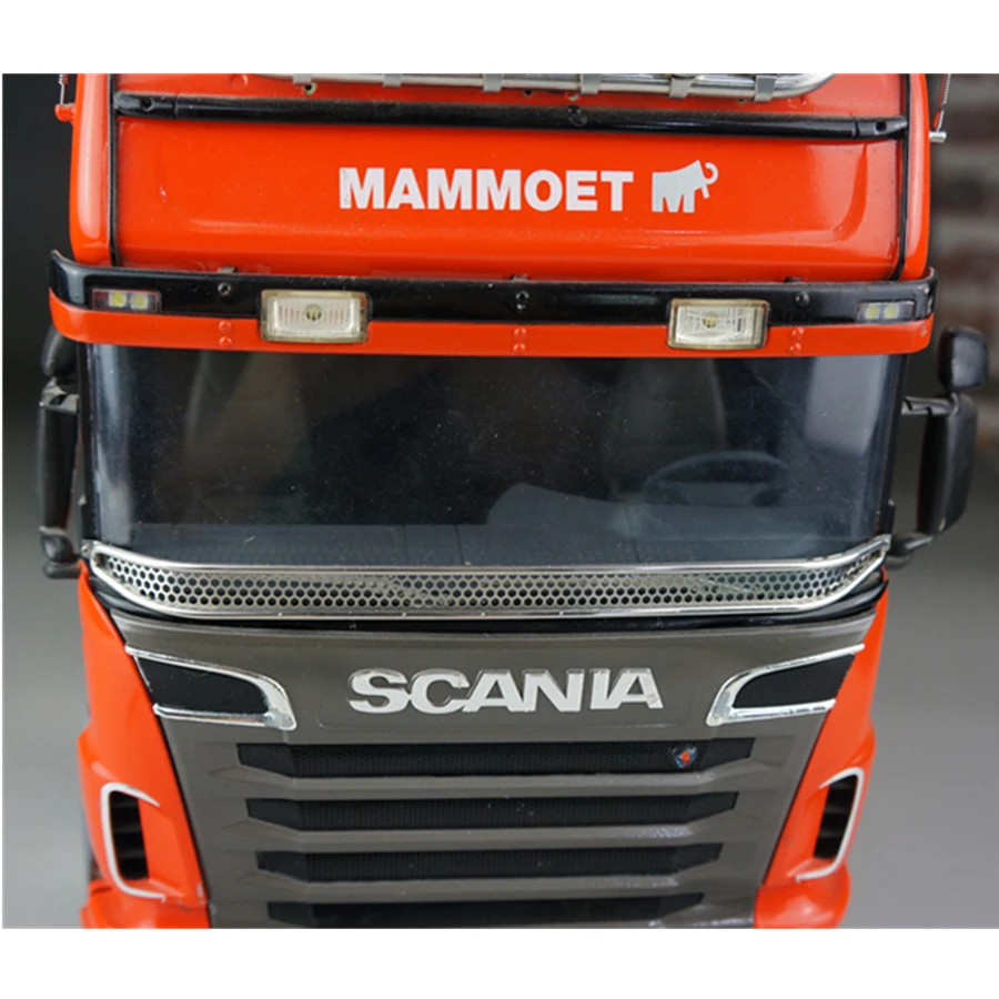 Tamiya Scania Trucks Передняя решетка для 1/14 RC игрушки модель грузовика R470 R620 R730 56323 Actros украшения части аксессуар