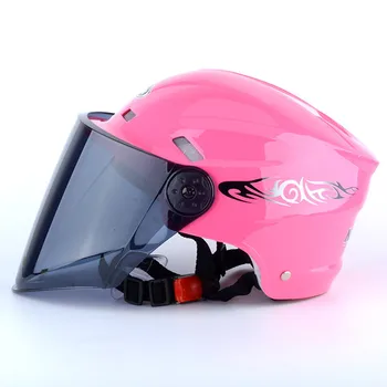 

Motorcycle helmet, electric helmet, protective cap, men and women breathable summer UV protection men and women helmet.