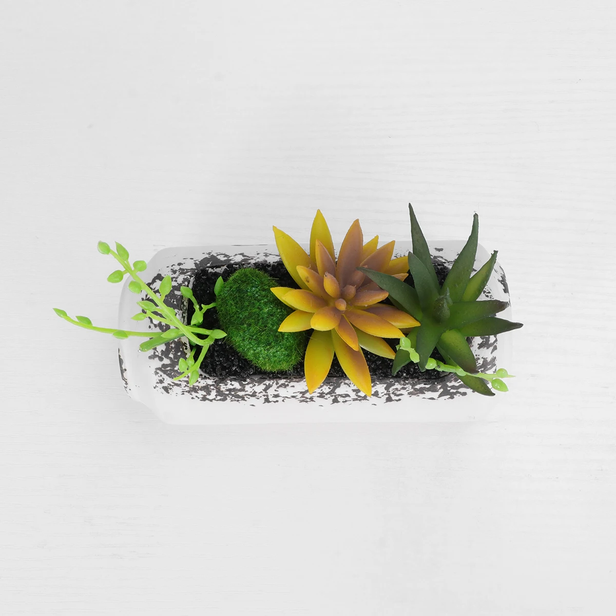 Имитация бонсай-суккулент пластиковый цветочный горшок растения, искусственные цветы бонсай Ложные суккулентные растения