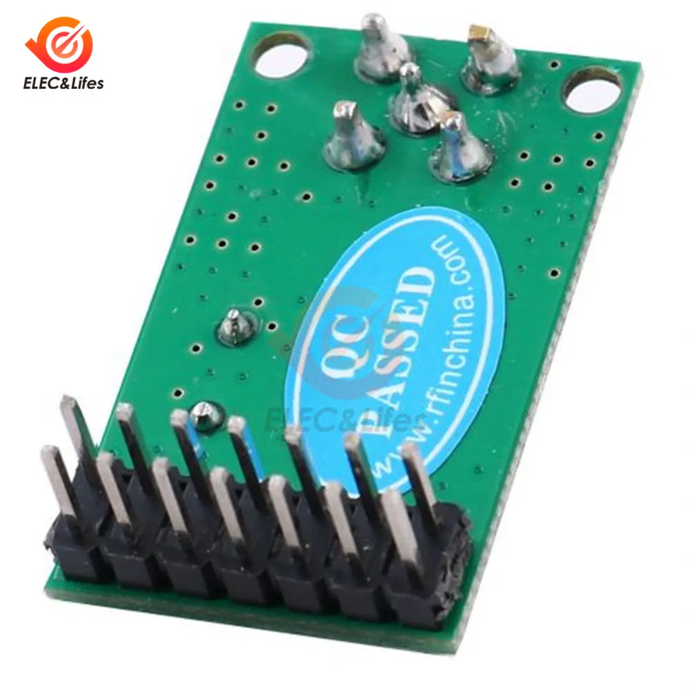 NRF905 Беспроводной приемопередатчик модуль передатчик приемник доска с антенной FSK GMSK 433/868/915 МГц FSK GMSK низкая Мощность PLL