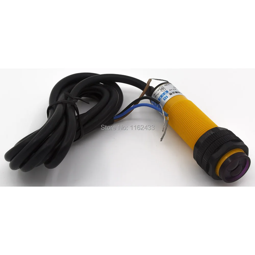 M18 100 см чувствительный DC NPN NO E3F-DS100C4 диффузный отражающий цилиндрический