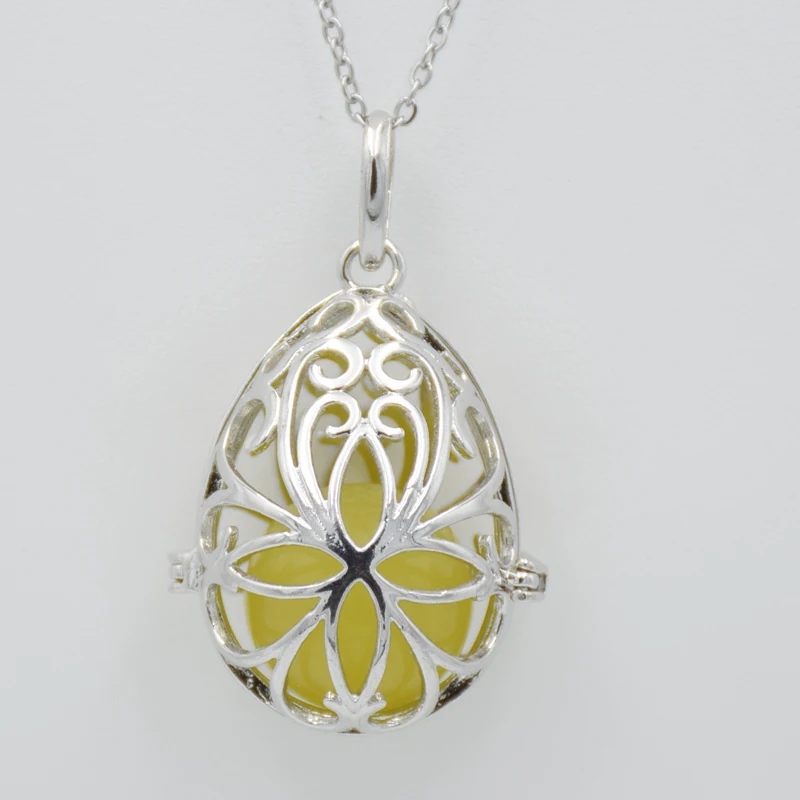 Slide Locket Pendant Necklace 