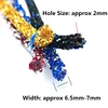 1 yard 7mm Rhinestone Tube Cord Rope Resin Rhinestone Chain Sew On Trims Wedding Dress Costume Applique ► Photo 2/6