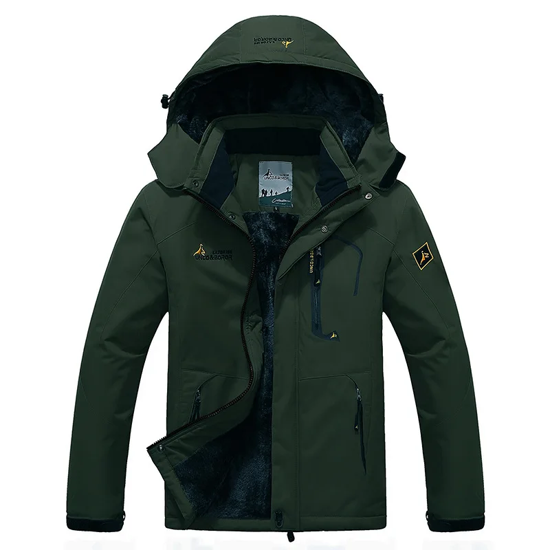 TIEPUS, зимняя мужская куртка, 5XL, 6XL, толстая, теплая, парка, пальто, водонепроницаемая, куртка с карманами, с капюшоном, флисовая ветровка, куртка для мужчин