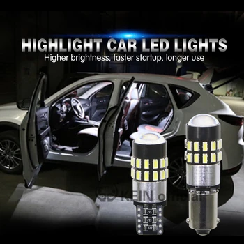 

KEIN 2PCS Canbus W5W T10 lens 3014 Car LED Bulb 194 168 ba9s bax9s bay9s 30SMD Car Parking Dome Side Marker lamp LED Car light