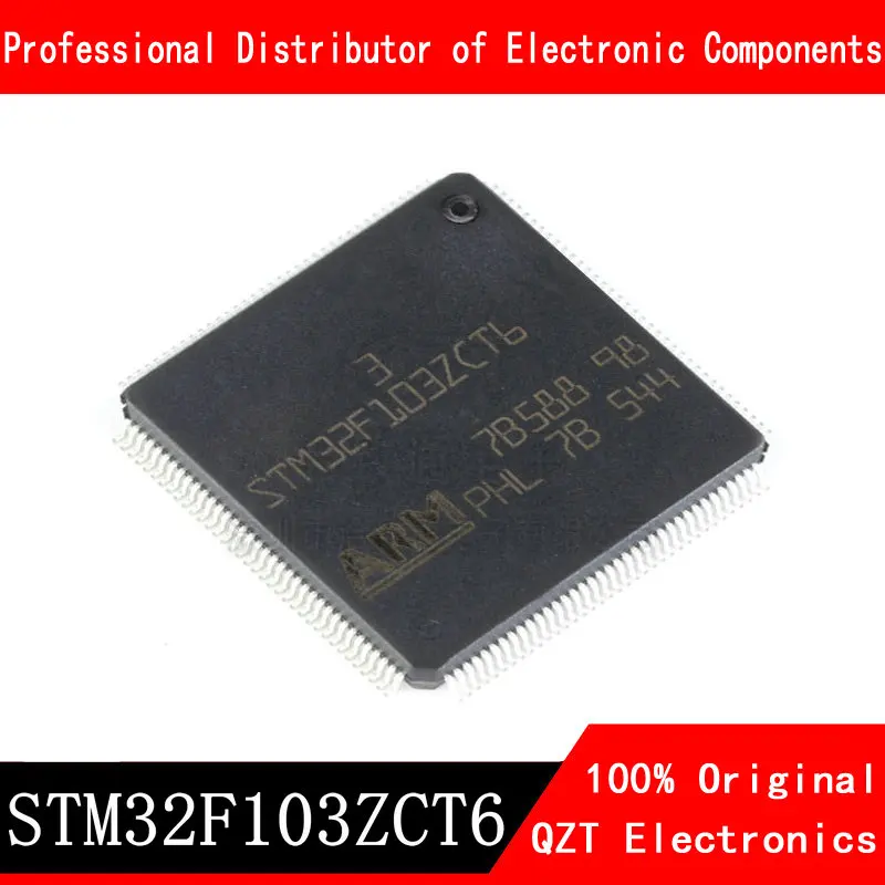 5pcs/lot new original STM32F103ZCT6 STM32F103 LQFP-144 microcontroller MCU In Stock