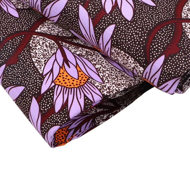 New High quality African wax prints fabric wax cotton With dress fabric Batik Veritable wax