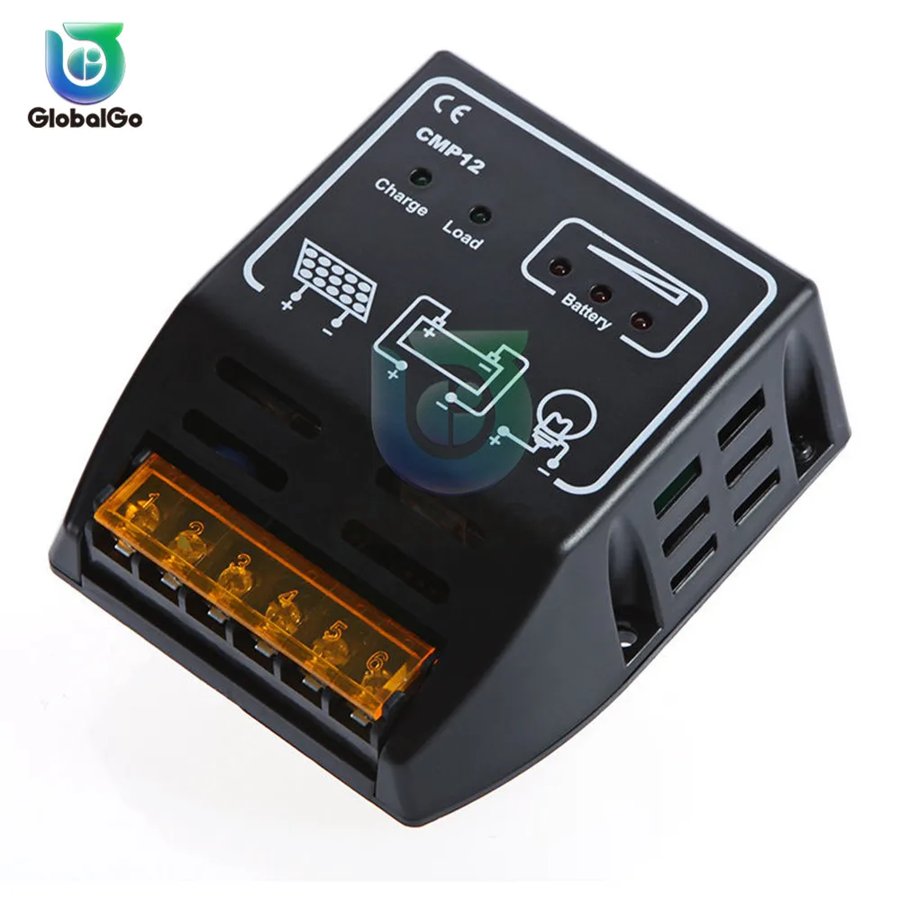 10A 12V 24V Авто за максимальной точкой мощности, Солнечный контроллер заряда ШИМ-контроллеры Панели солнечные регулятор