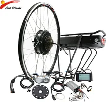 Фара для электровелосипеда в Conversion Kit 20''26''700C задний мотор для центрального движения колеса с сзади стойка литиево Батарея 48V 500W Байк, способный преодолевать Броды Набор для электровелосипеда комплект междугородние