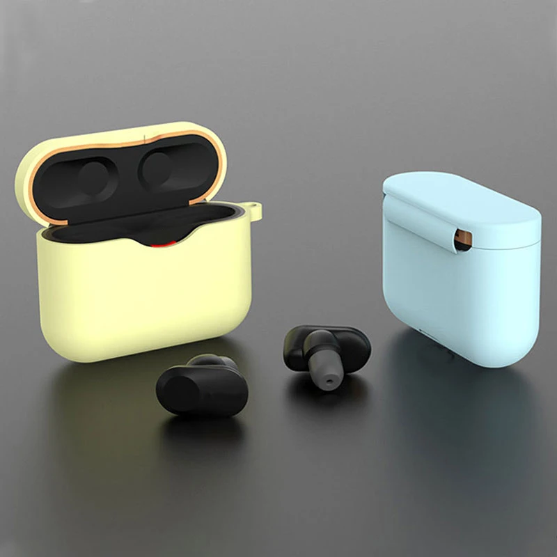 Для sony WF 1000XM3 чехол защитный с кольцом для ключей мягкий Coque Etui wf наушники оболочка