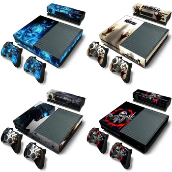 

Hot Selling for XBOX One Console Skin Sticker Controller Shell + 2 Controllers+Kinect