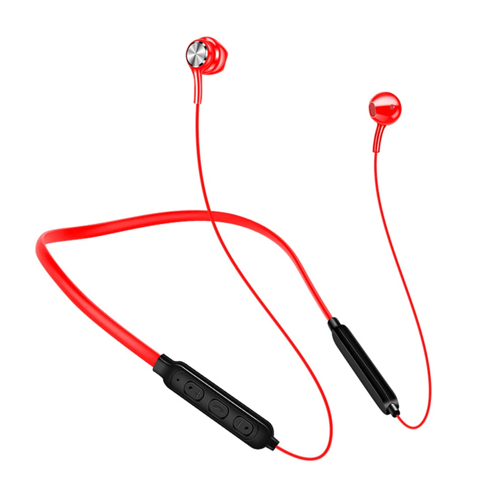 

2020New Wireless Bluetooth Earphones Magnetic Stereo Sports Headset IPX7 Waterproof Wireless Headphone with Mic for Smartphones