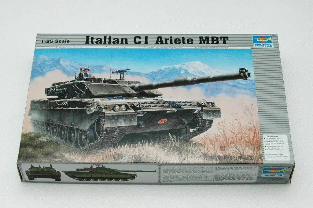 

Набор моделей Trumpeter 00332, 1/35, итальянский, C-1, Ariete основной боевой танк MBT