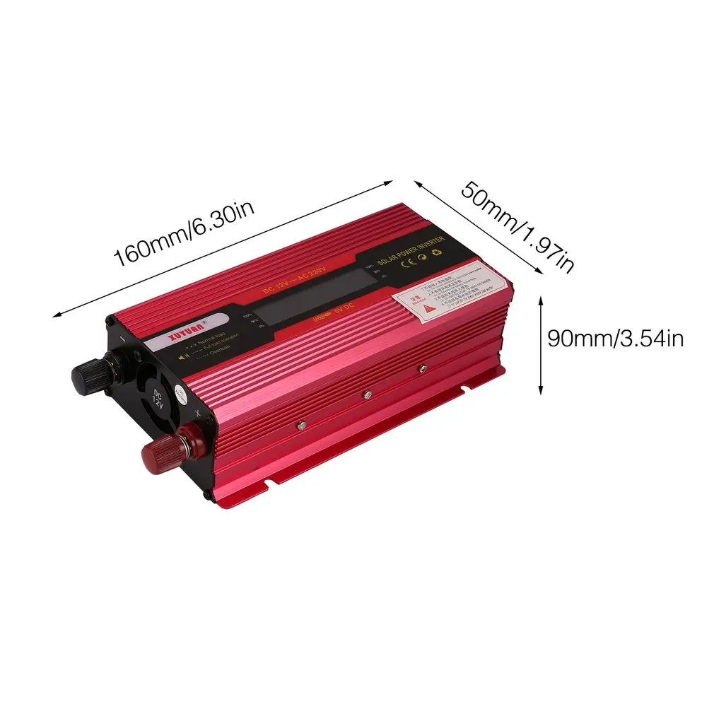 

Solar Power Inverter 3000W Modified Pure Sine Wave Converter