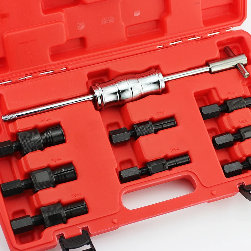 £18.77 9pc Blind Hole Kit Slide Hammer Pilot Internal Bearing Puller