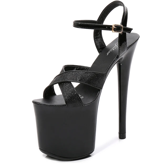 Stripper Heels Hollow Concise Flash 