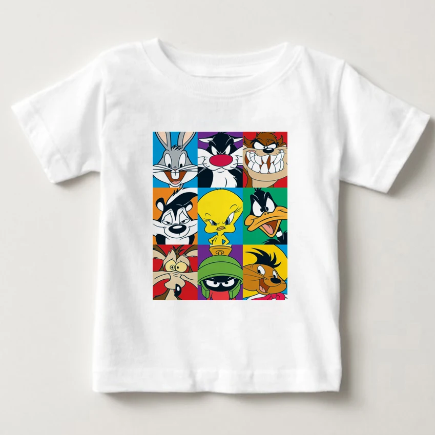 Новинка года, футболка Looney ttunes Tasmanian Devil Sorry Not My Day To Care Футболка с принтом популярная летняя футболка с короткими рукавами для маленьких мальчиков