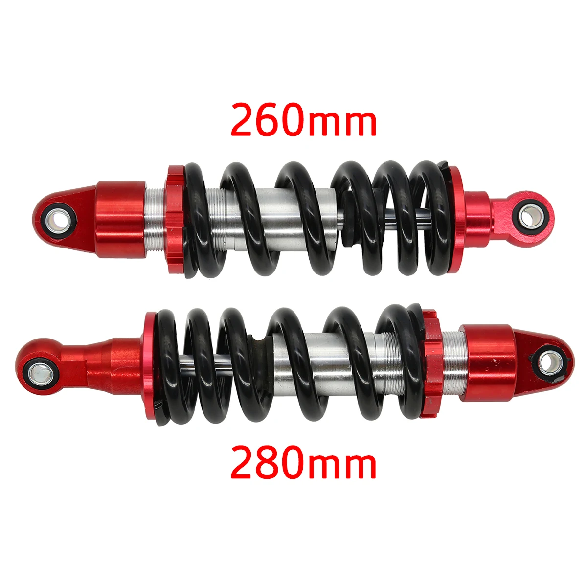 Universal 260MM 280MM Motorcycle Rear Suspension Rebound Damping Shock
