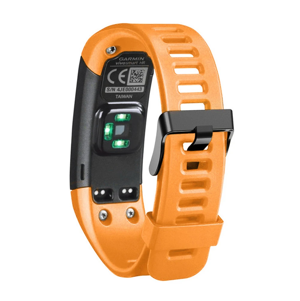 Замена совместимых полос для Garmin Vivosmart HR с металлической пряжкой фитнес-браслет ремешок пот и водостойкий браслет