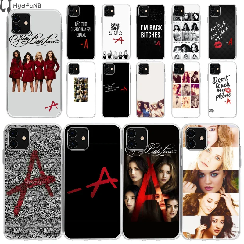 LJHYDFCNB надписью Pretty Little Liars и PLL сериал TPU чехол для телефона iPhone 11 pro XS MAX 8 7 6 6S Plus X 5 5S