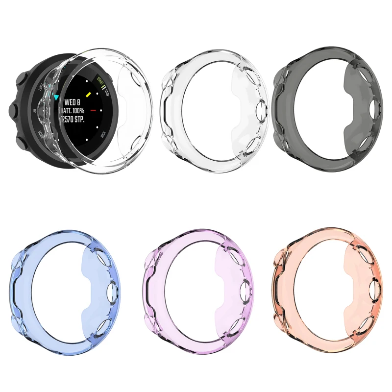 Ударостойкий силиконовый чехол из ТПУ для Garmin forerunner 45 Smart watch Shell Case для Garmin forerunner 45 S