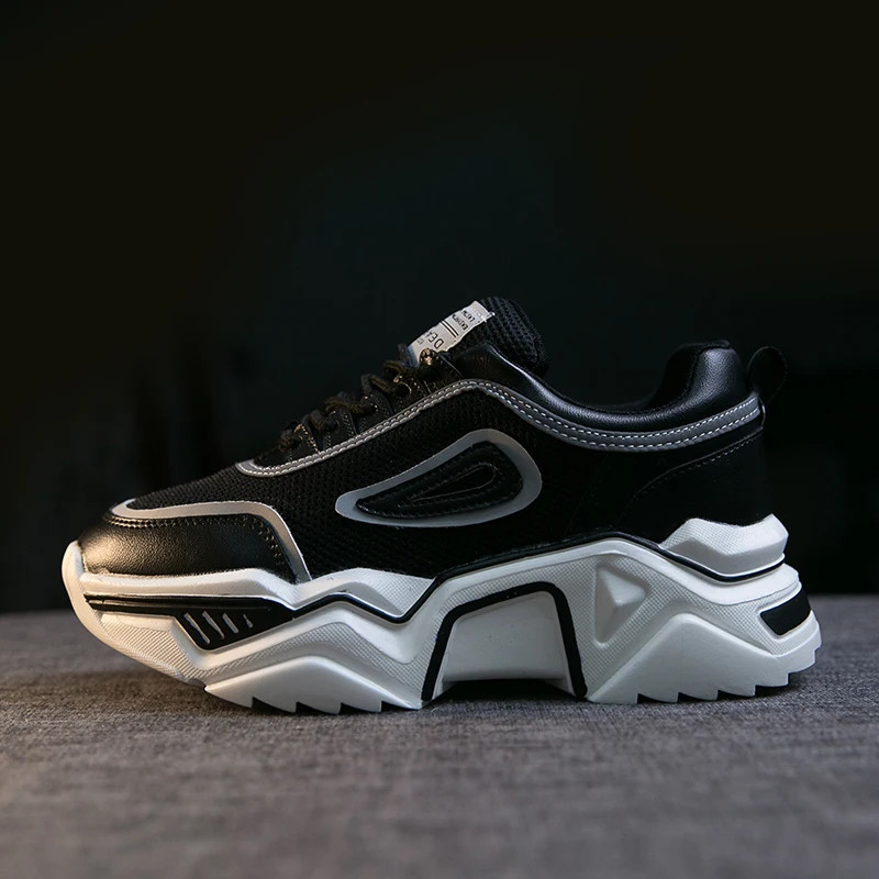 

Size 35-50 Nice New Summer Air Mesh Shoes Woman Flat Heels Women Casual Rain Sneakers Super Cool Ins Platform Female Footwear