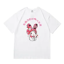 Cheap Funny Korean Clothes T shirt Summer Top Cotton Printed Women Teletubbies Harajuku Oversized camiseta mujer tee shirt femme Tops Cheap Funny Korean Clothes T shirt Summer Top Cotton Printed Women Teletubbies Harajuku Oversized camiseta mujer tee shirt femme Tops