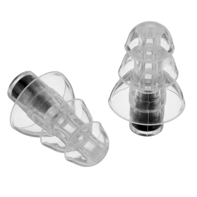

27Db Silicone Earbud Musician Filter Earplugs Noise Reduction Cancelling Hearing Protection Earbud Reusable Sleep Care For Dj