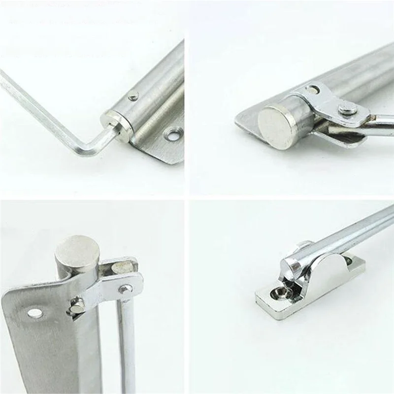 New Hydraulic er Automatic Door Closers 15KG to 45KG Adjustable Speed Door Closing Equipment Mute Soft Closing Hardware