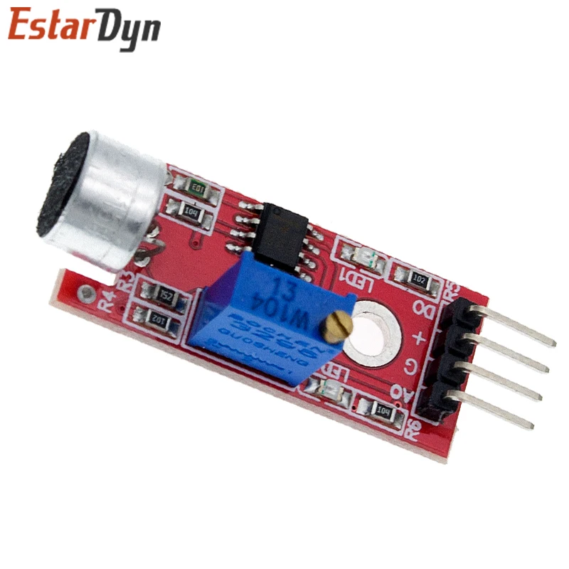 DEVMO - Modulo Di Rilevamento Del Suono Ad Alta Sensibilità Per Arduino