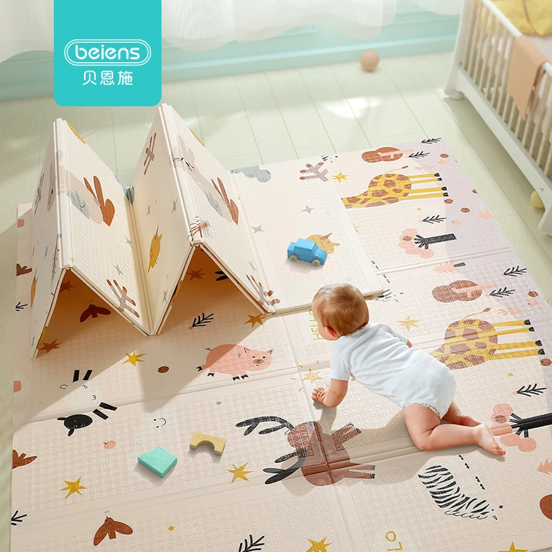 Childlike 23 Pieces Tapis De Sol Epais Pour L Eveil De Bebe Puzzle Mousse Tapis Tapis