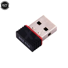 USB мини беспроводной Wifi адаптер ключ приемник 802.11n сетевой LAN карты PC 150 Мбит/с USB 2,0 Беспроводная сетевая карта для Macbook