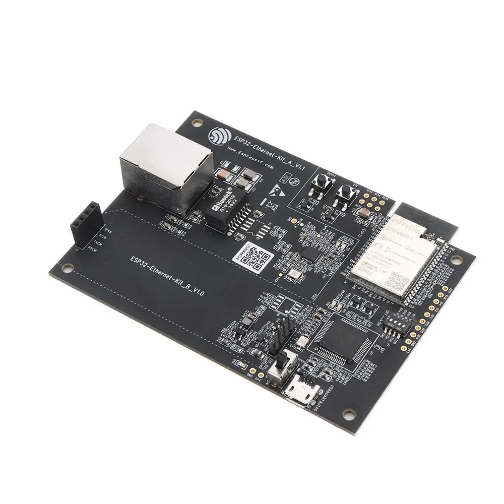 

CLAITE ESP32-Ethernet-Kit Ethernet to Wi-Fi Development Board PoE Power Supply Wi-Fi 802.11b/g/n JTAG Debug