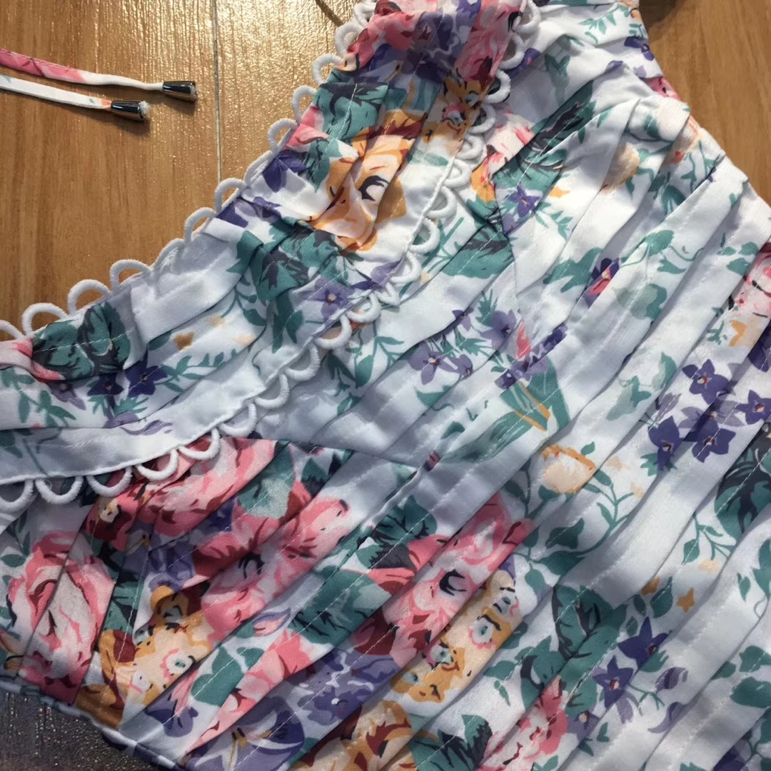 Женская одежда, летнее платье Vestidos, сексуальные вечерние Mujer ZIMM, новое милое кружевное платье с оборками и бретельками, цельнокроеное платье с открытыми плечами