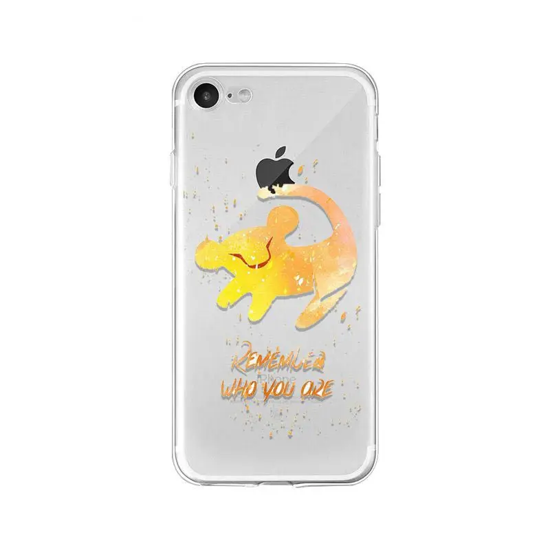 Babaite Король Лев Hakuna Matata чехол для телефона для iPhone XR 11 Pro Max XS MAX 8 7 6 6S Plus X 5 5S SE