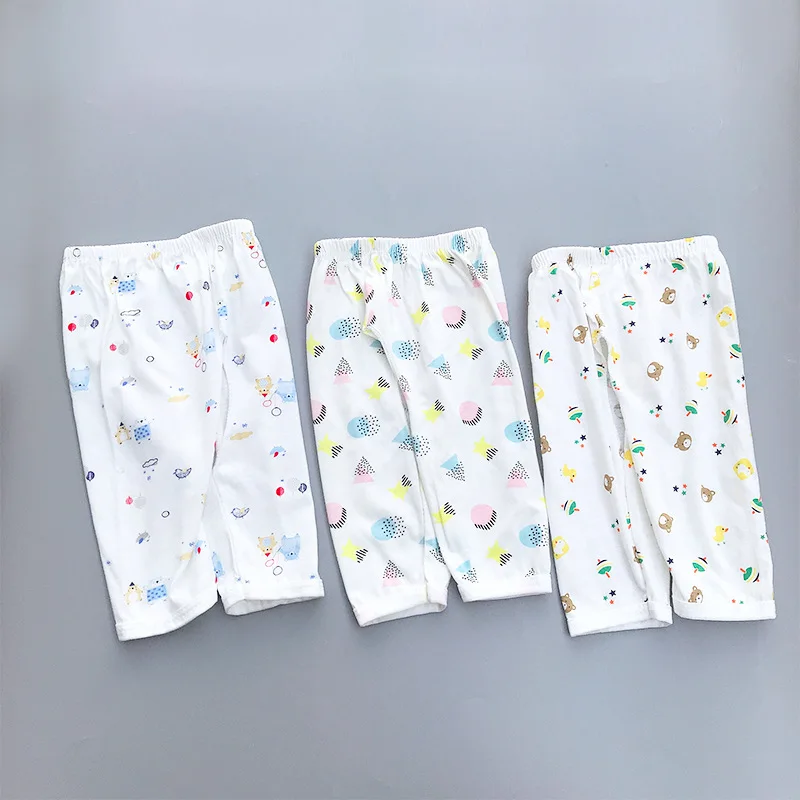 

Baby Pants Summer Thin Section Pure Cotton Newborns Open-seat Pants Baby Leggings Children Clothing Summer