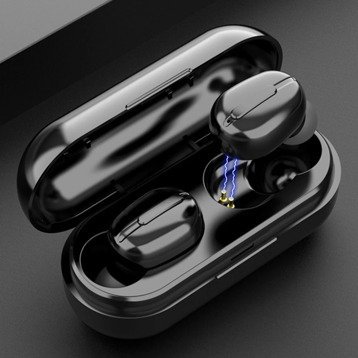 SOONHUA Wireless Earphone Waterproof Headset In Ear Sports Earbuds Headphone Earphones With Charging Bin USB Cable Dropshipping