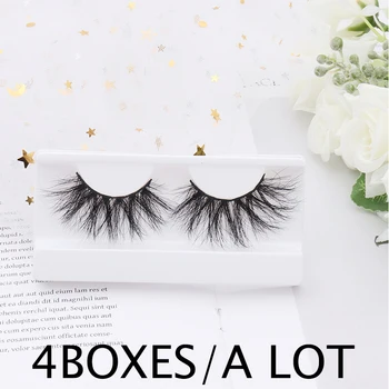 

3D Mink Hair False Eyelash Thick Criss-cross Wispy Fluffy Multilayers Lashes Natural Long Eyelashes Extension Makeup Tool