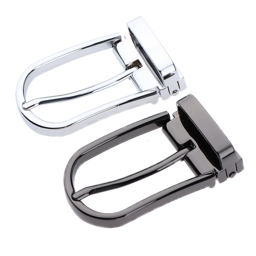 Alloy Single Prong Rectangular Pin Buckle Replacement Fit for 1.1in Belt Strap