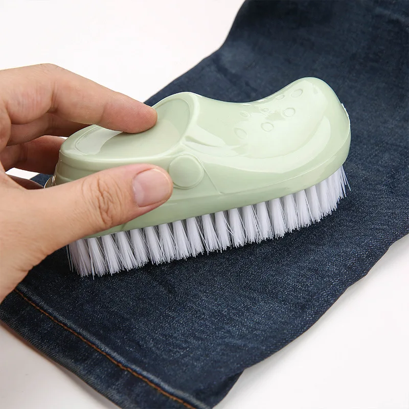 Creative home Nordic multifunctional laundry brush soft fur slipper cleaning brush