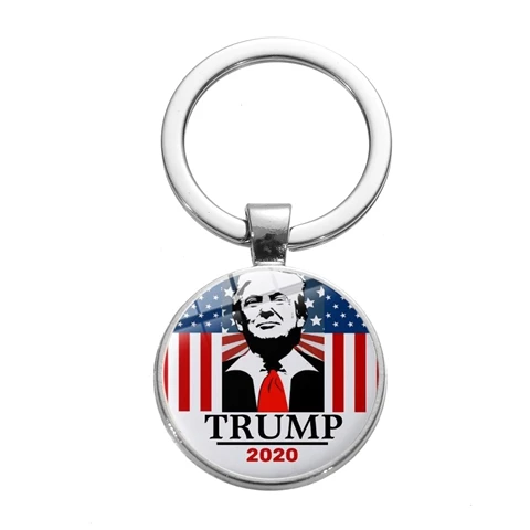 Style 6 SONGDA Hot Trump брелок для ключей «флаг» удерживает Америку большого Дональда Трампа для переизбранного сторонника ключница брелок - Цвет: Style 6