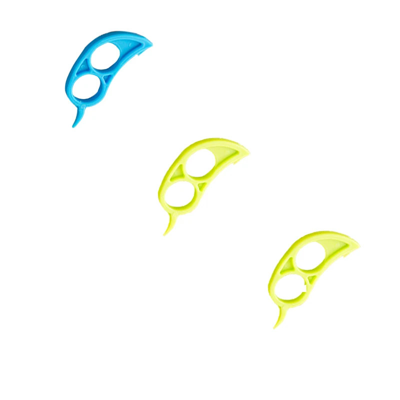 1pc blue 2pc green Orange and lemon peeler, slicer, cutting machine, fruit and vegetable quick peel practical environmental plastic - Цвет: 1pc blue 2pc green