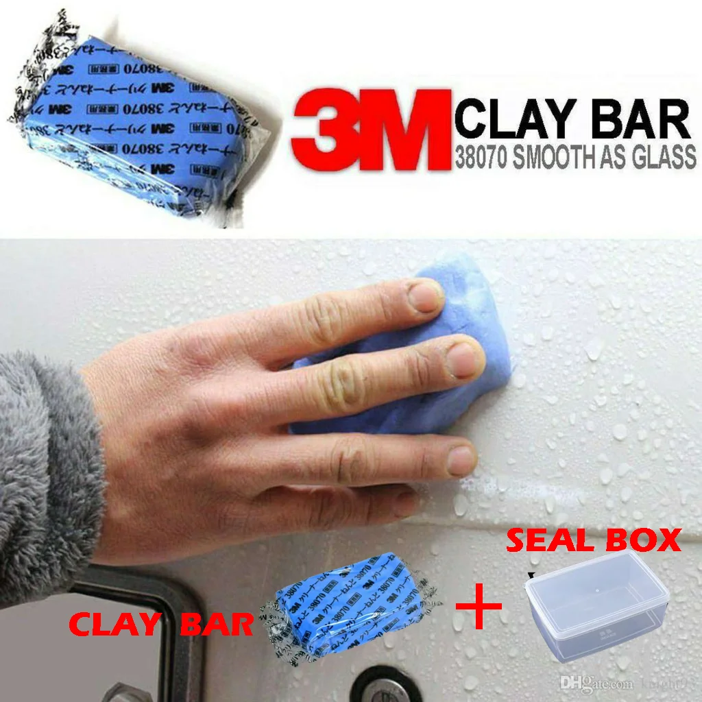 3-Pack Detailing Clay Bar For Cars - Auto Clean, Removes Sludge, Mud, Contaminants