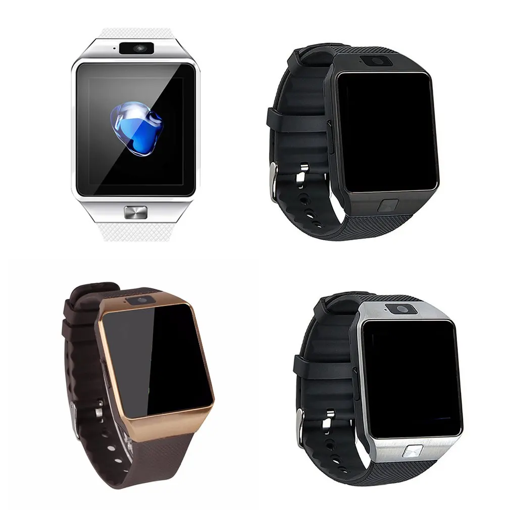 DZ09 Bluetooth смартфон часы Push сообщение Телефон Вызов SIM TF карта камера для iPhone для samsung для HUAWEI Smartwatch