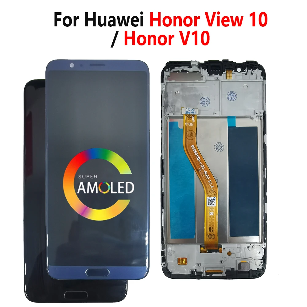 Honor V10 LCD With Frame For Huawei Honor View 10 LCD Display